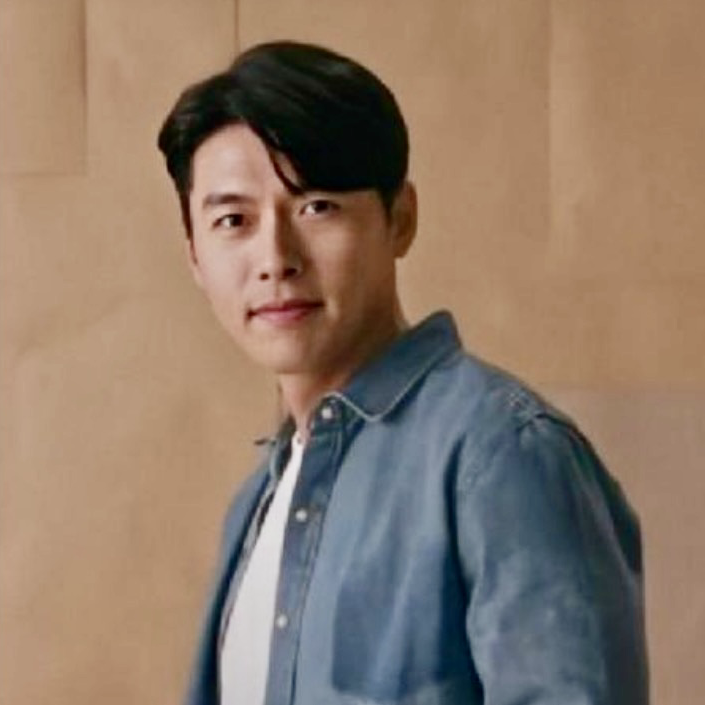 Recent activity shot of Hyun Bin