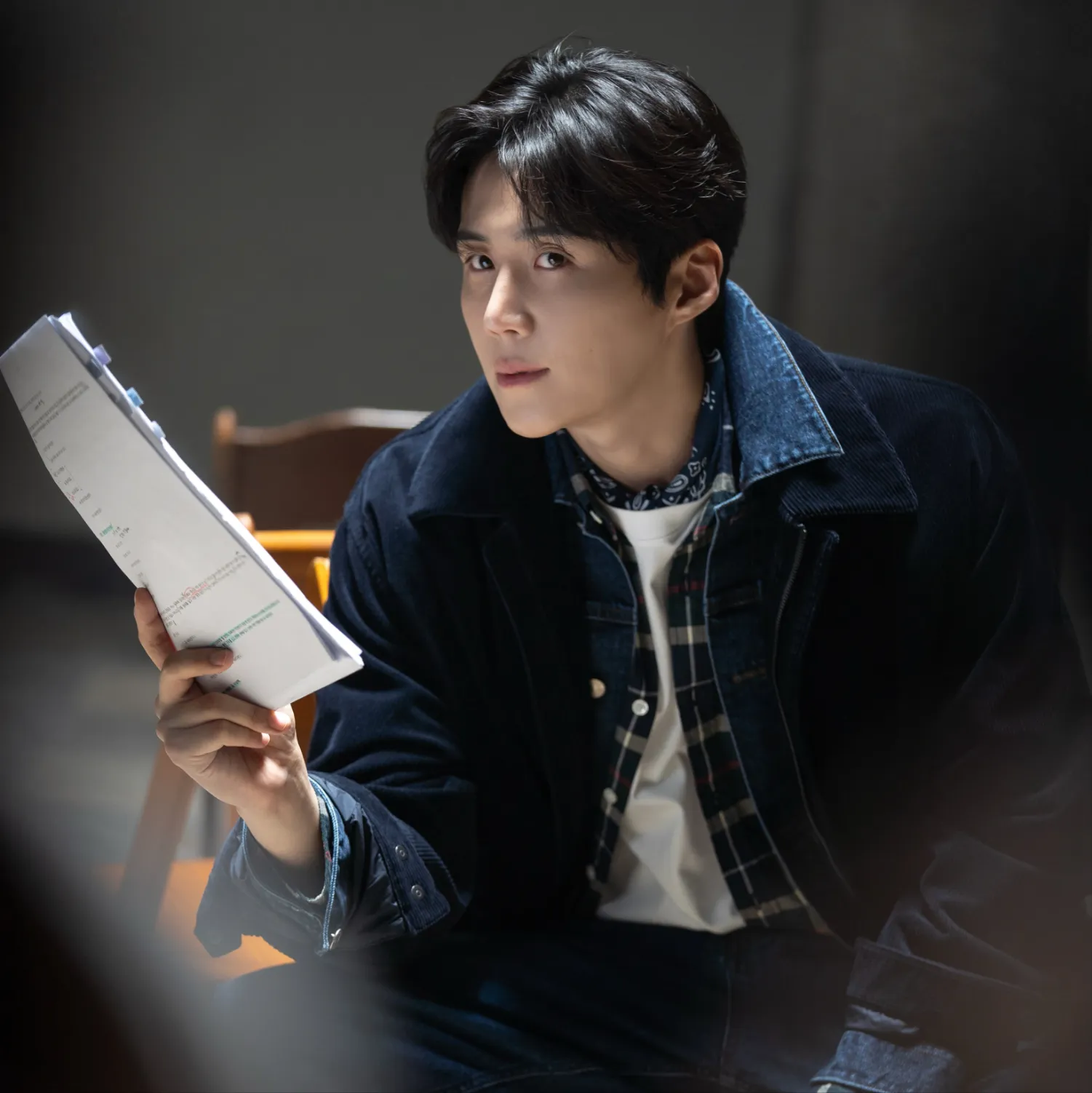 A moment captured by a fan of Kim Seonho