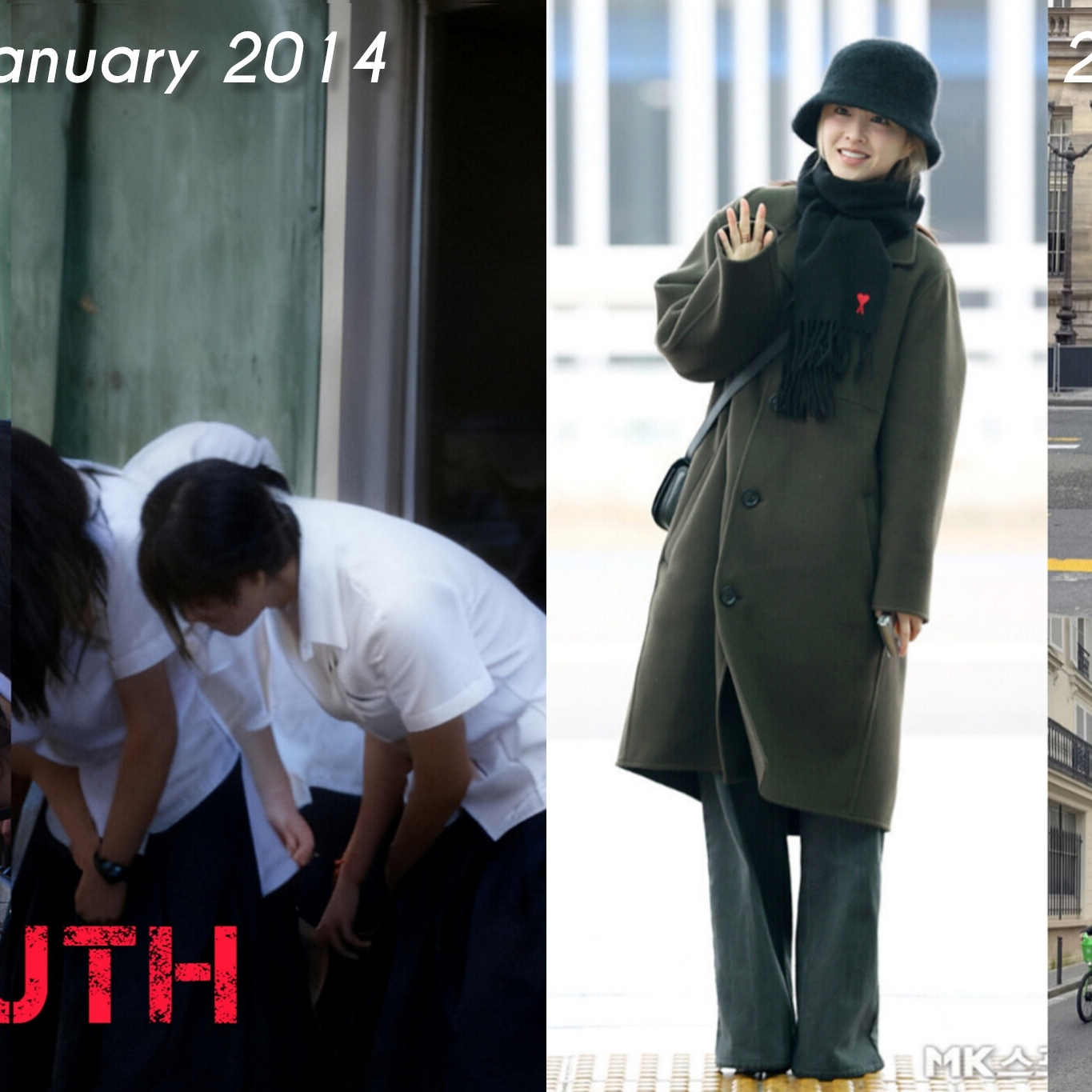 Behind-the-scenes cut of Park Boyoung