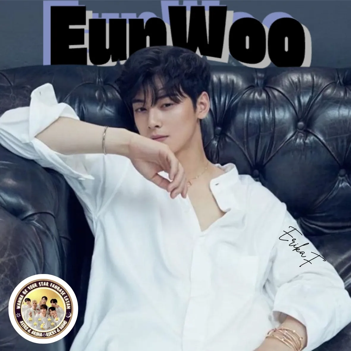 Recent activity shot of Cha Eunwoo