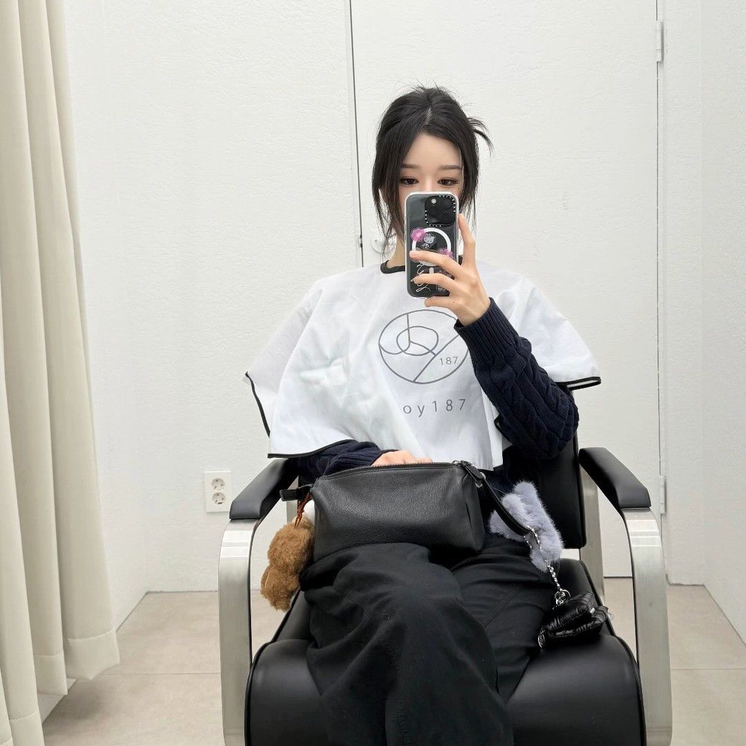 粉丝拍下的徐睿知瞬间