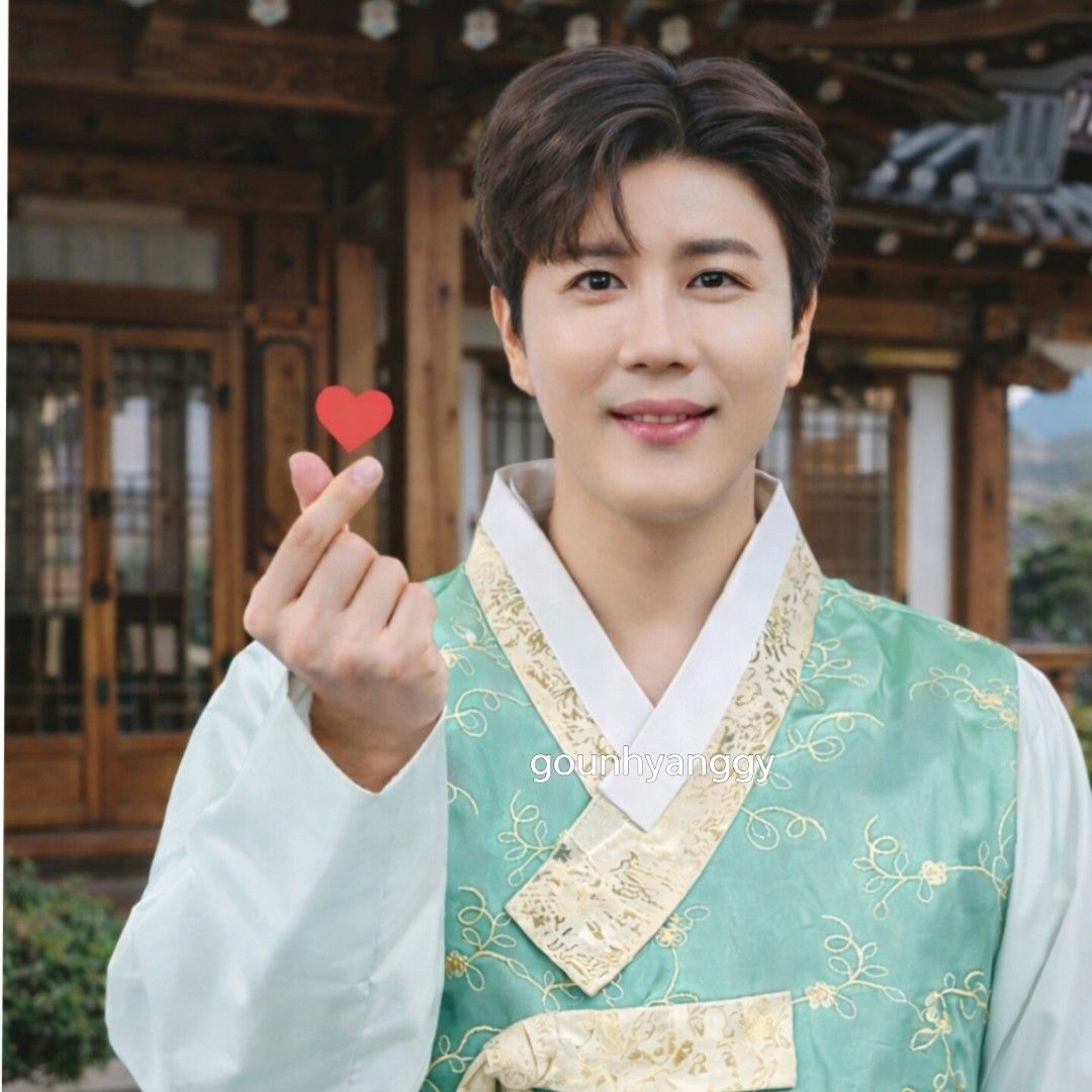 Behind-the-scenes cut of Jin Haesung