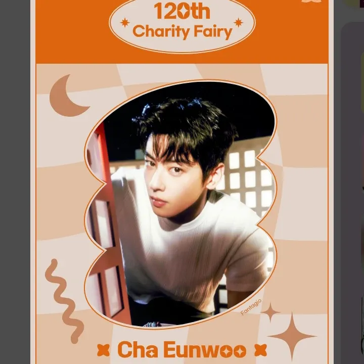 Behind-the-scenes cut of Cha Eunwoo