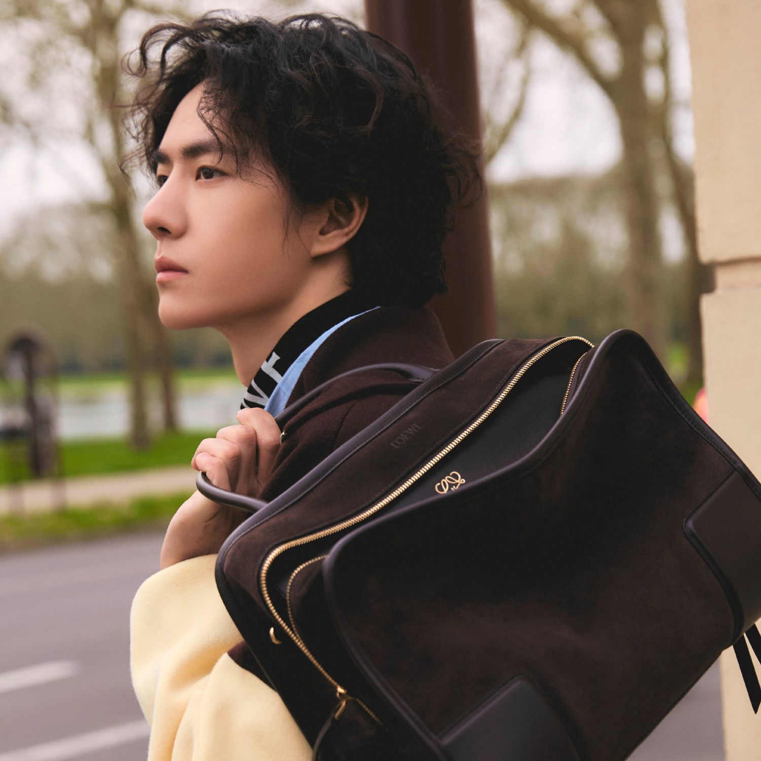 A moment captured by a fan of Wang Yibo