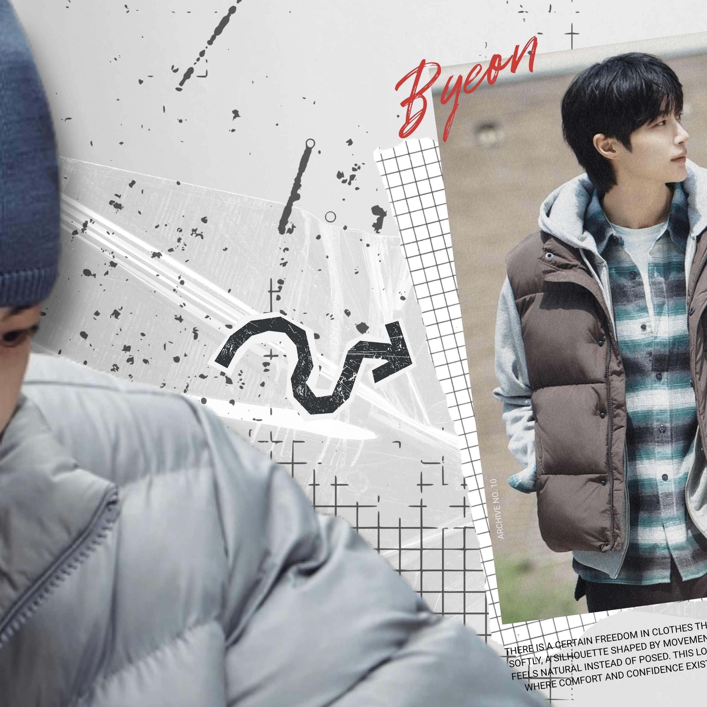 Behind-the-scenes cut of Byeon Wooseok