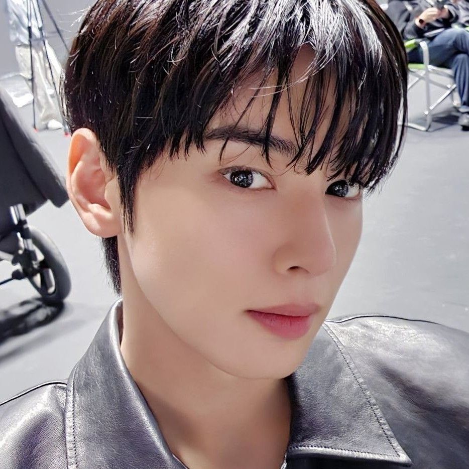 Behind-the-scenes cut of Cha Eunwoo