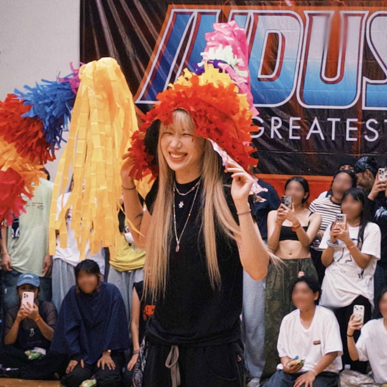 A moment captured by a fan of BADA