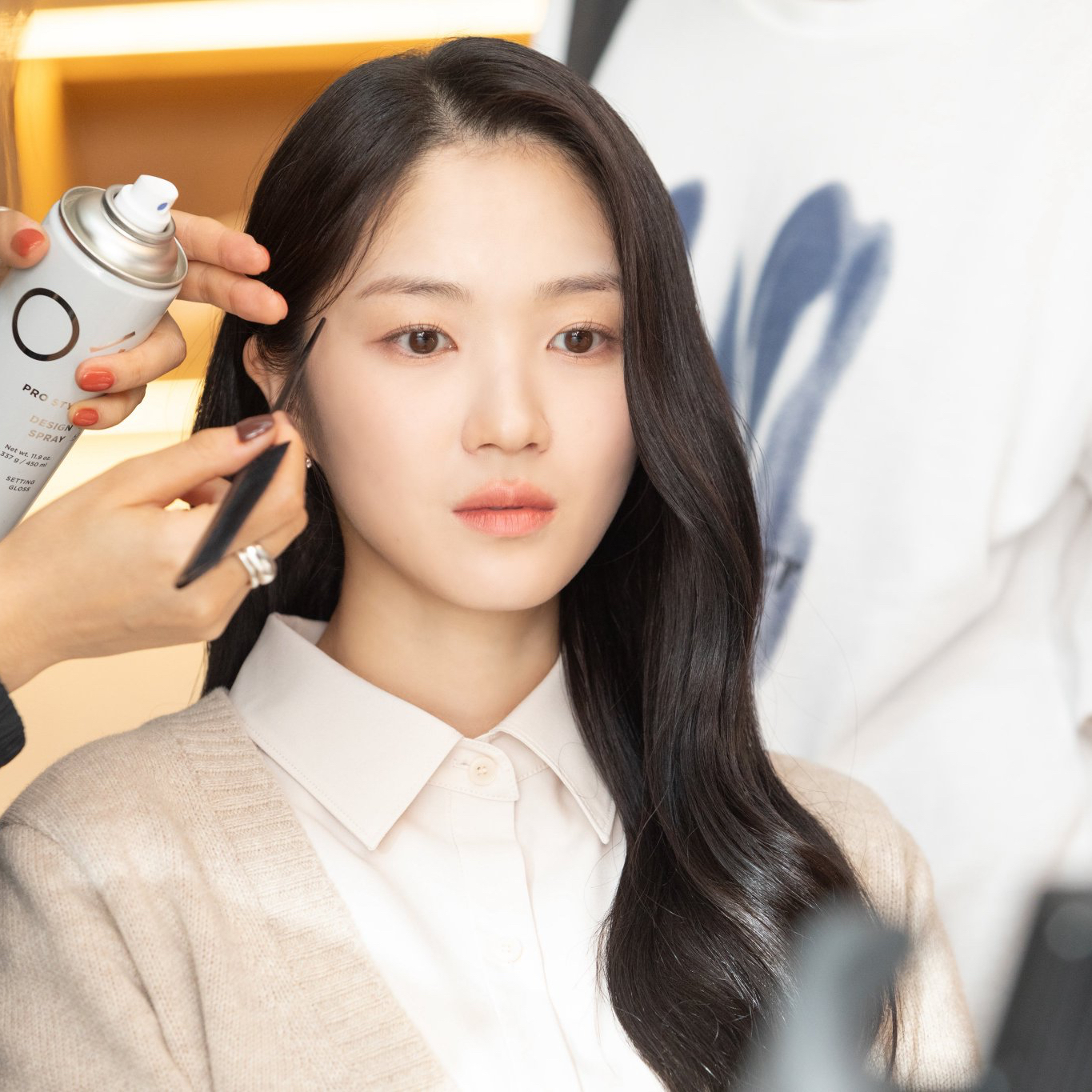 A moment captured by a fan of Kim Hyeyoon