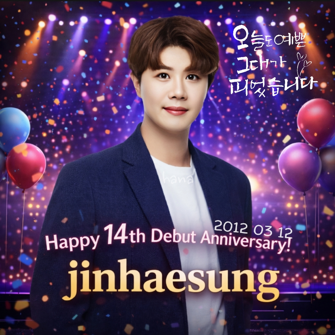 Behind-the-scenes cut of Jin Haesung