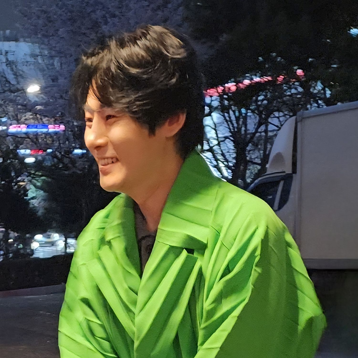 A moment captured by a fan of Kang Moonkyung