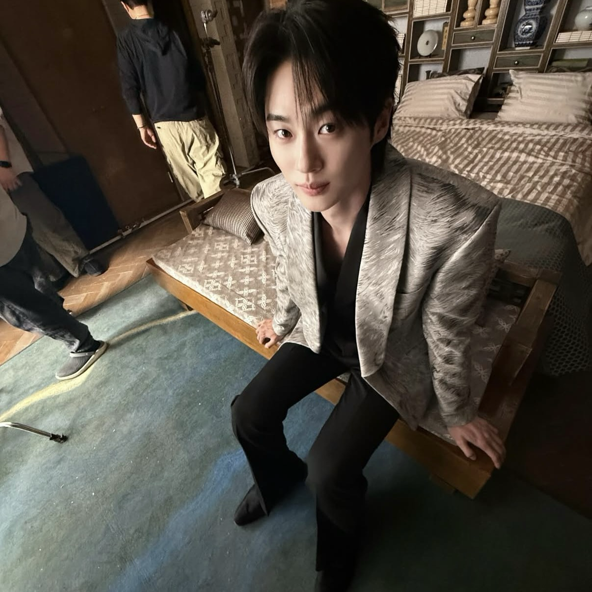 边佑锡的幕后花絮