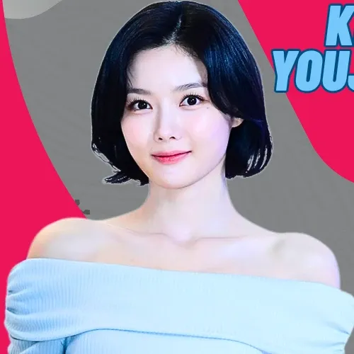 Behind-the-scenes cut of Kim Youjung
