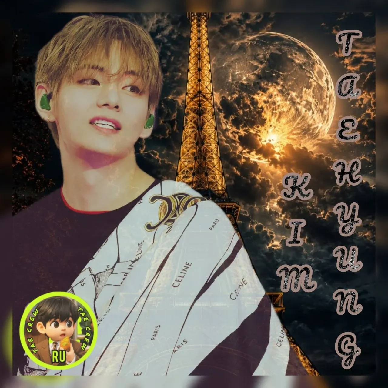 A moment captured by a fan of Kim Taehyung (V)