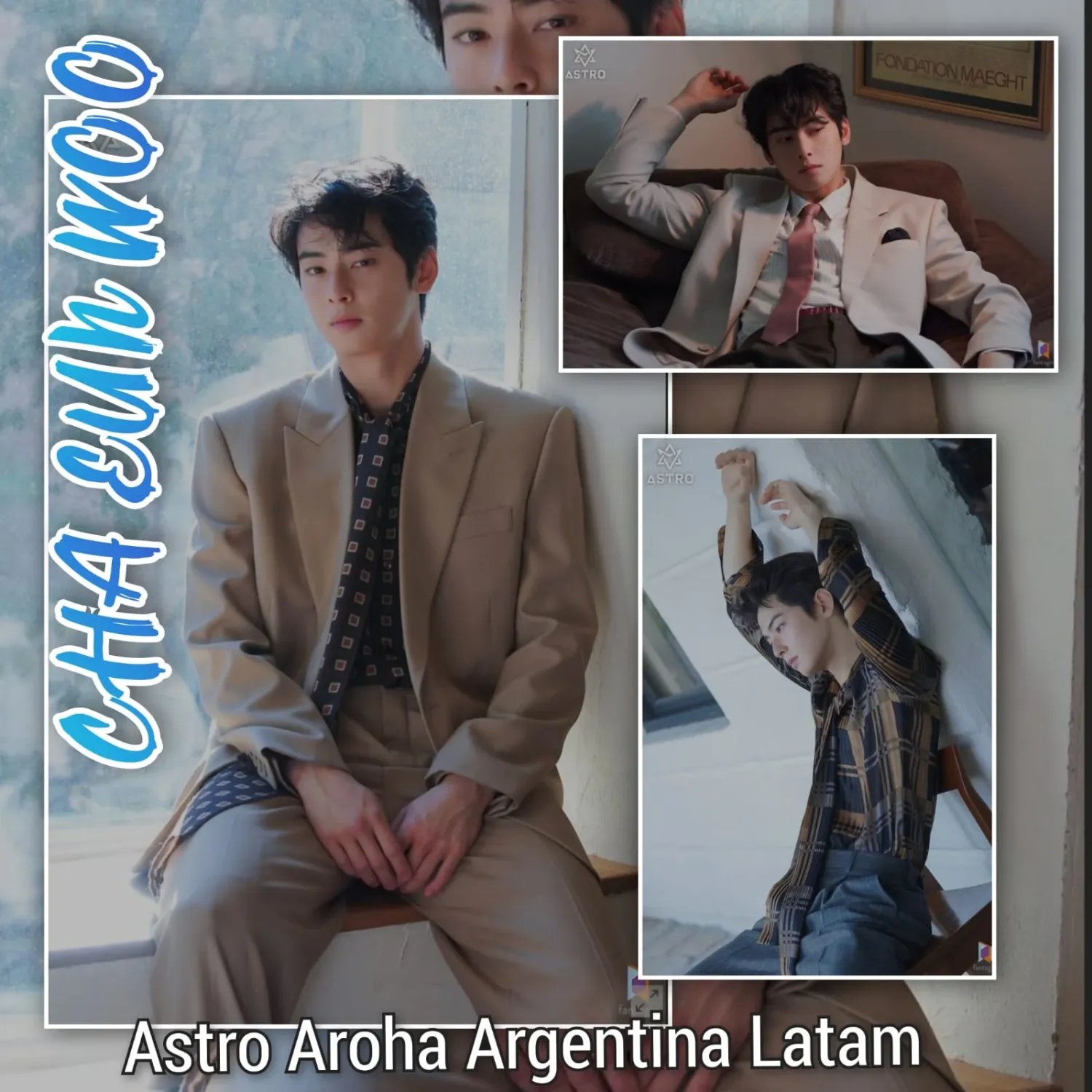 Recent activity shot of Cha Eunwoo