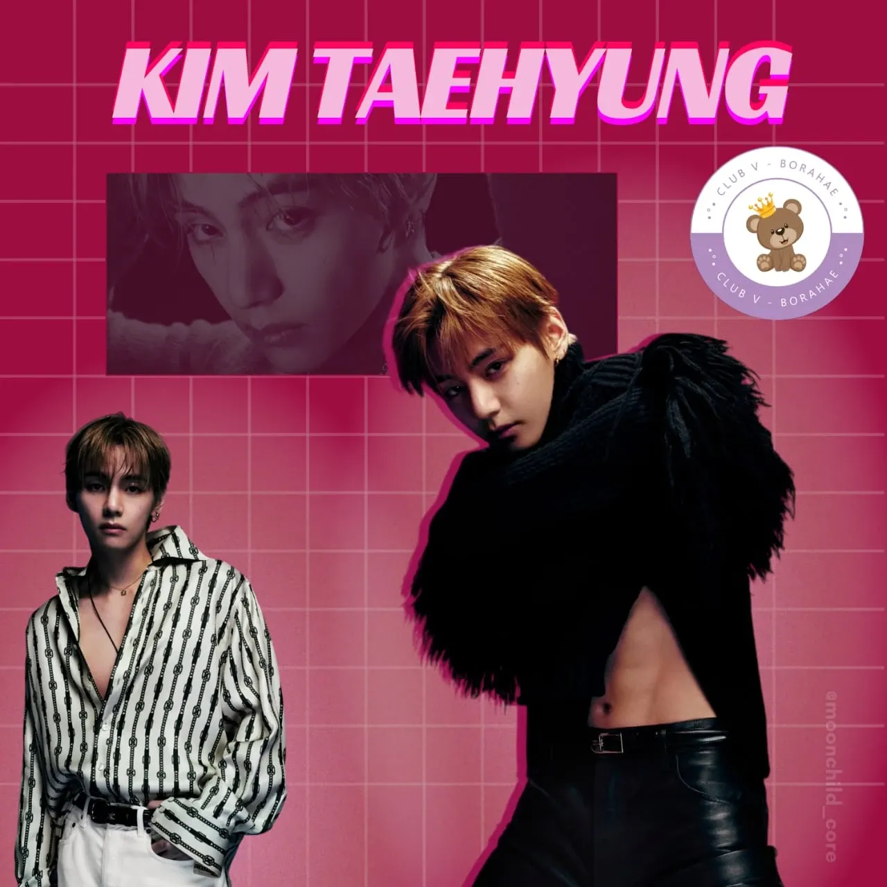 Recent activity shot of Kim Taehyung (V)
