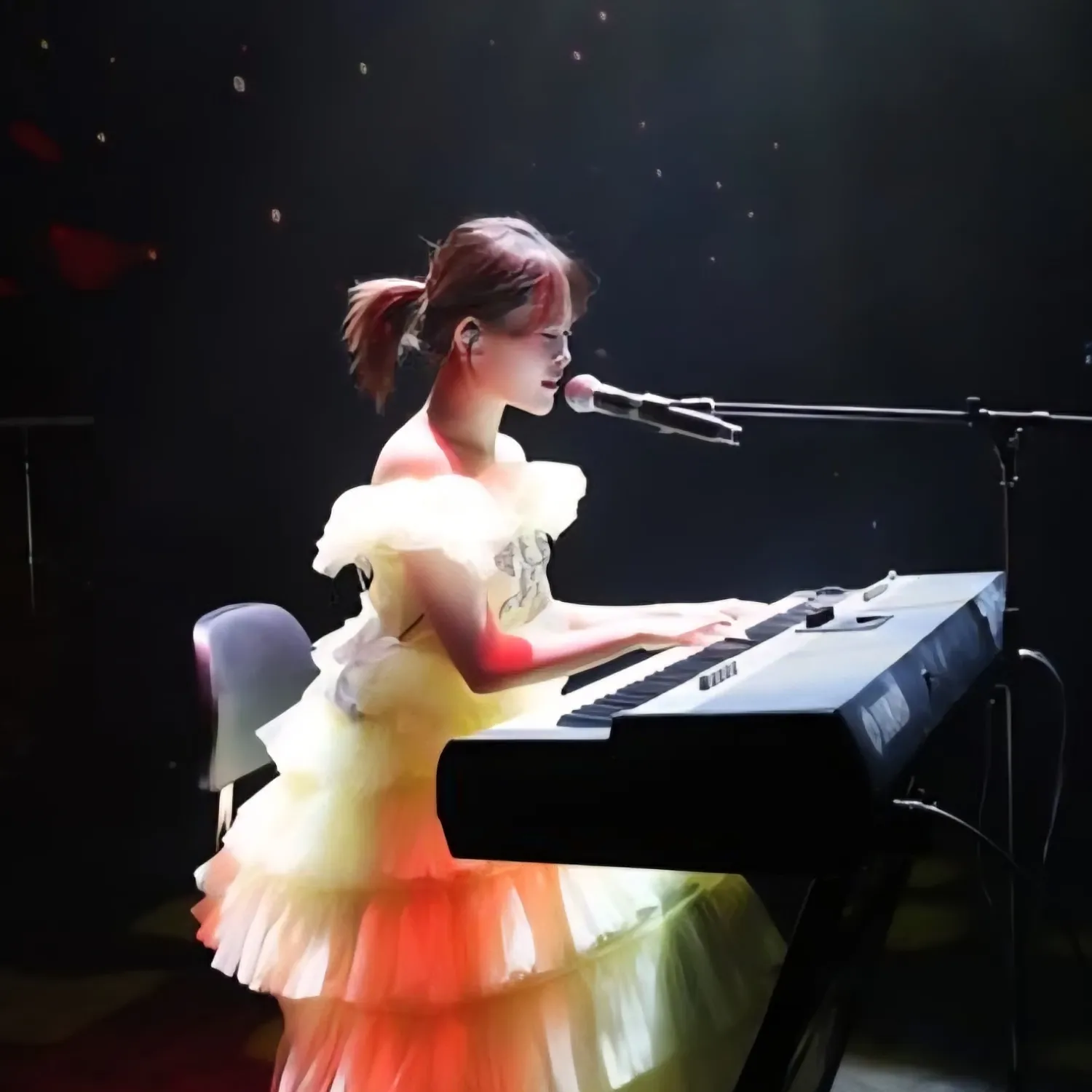 Momen yang diabadikan oleh penggemar Kim Dahyun