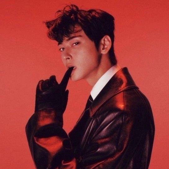Behind-the-scenes cut of Cha Eunwoo