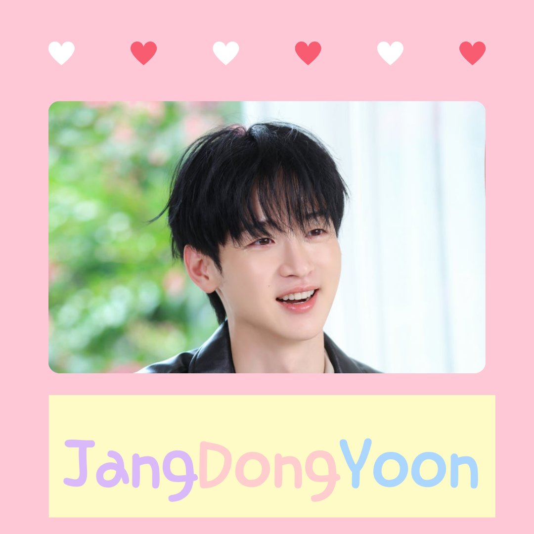 Behind-the-scenes cut of Jang Dongyoon