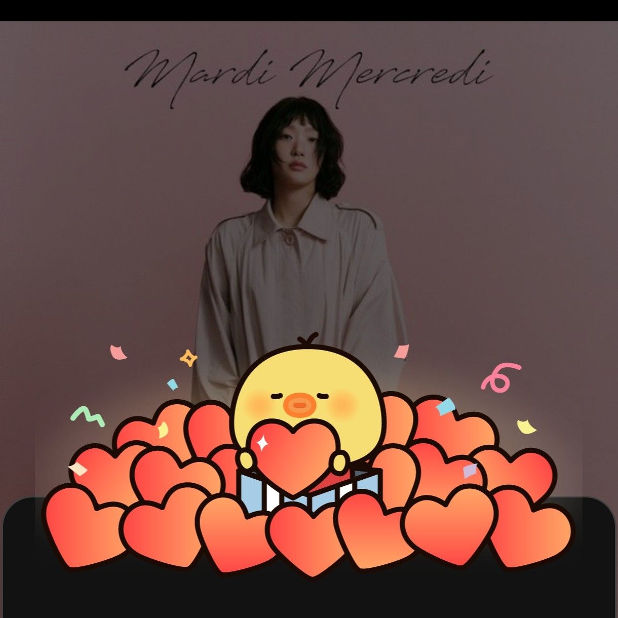 Behind-the-scenes cut of Kim Goeun