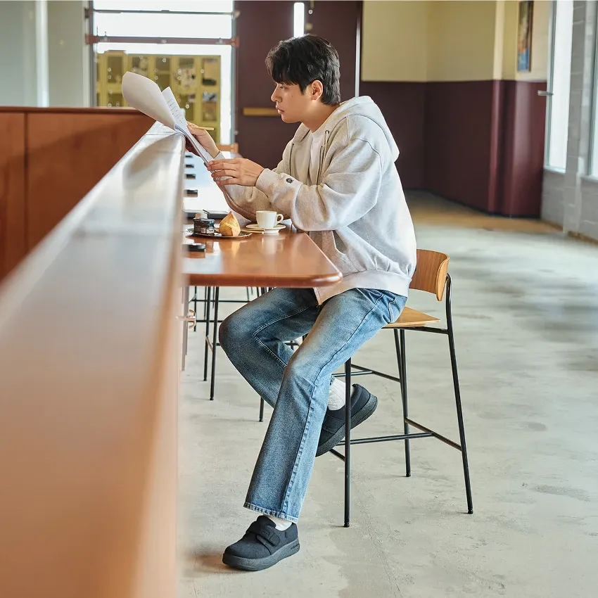 A moment captured by a fan of Park Jeongmin