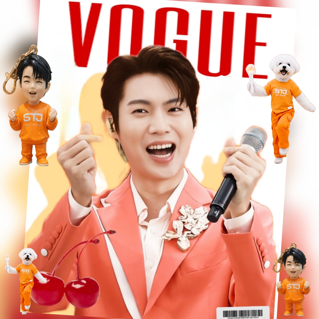 Behind-the-scenes cut of Son Taejin