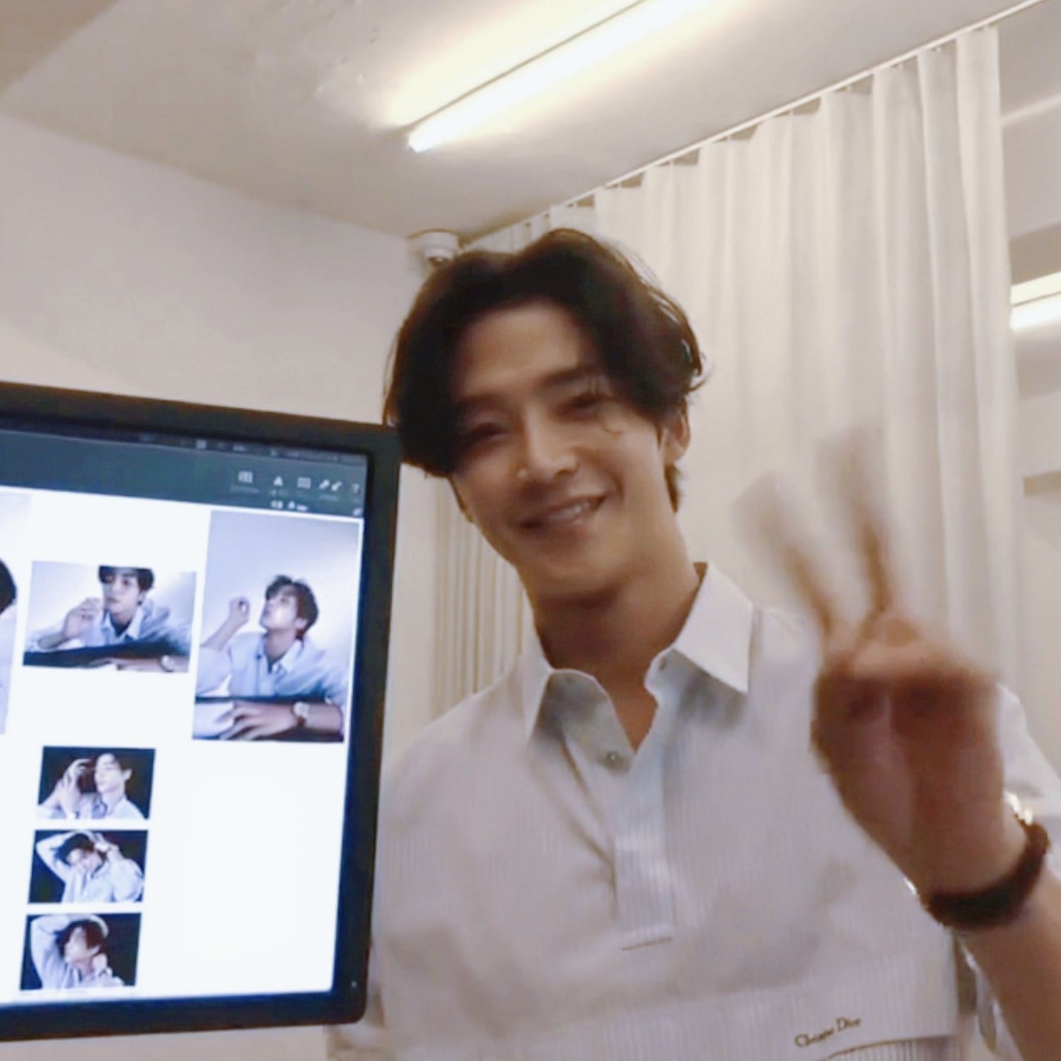 로운 팬이 찍은 순간