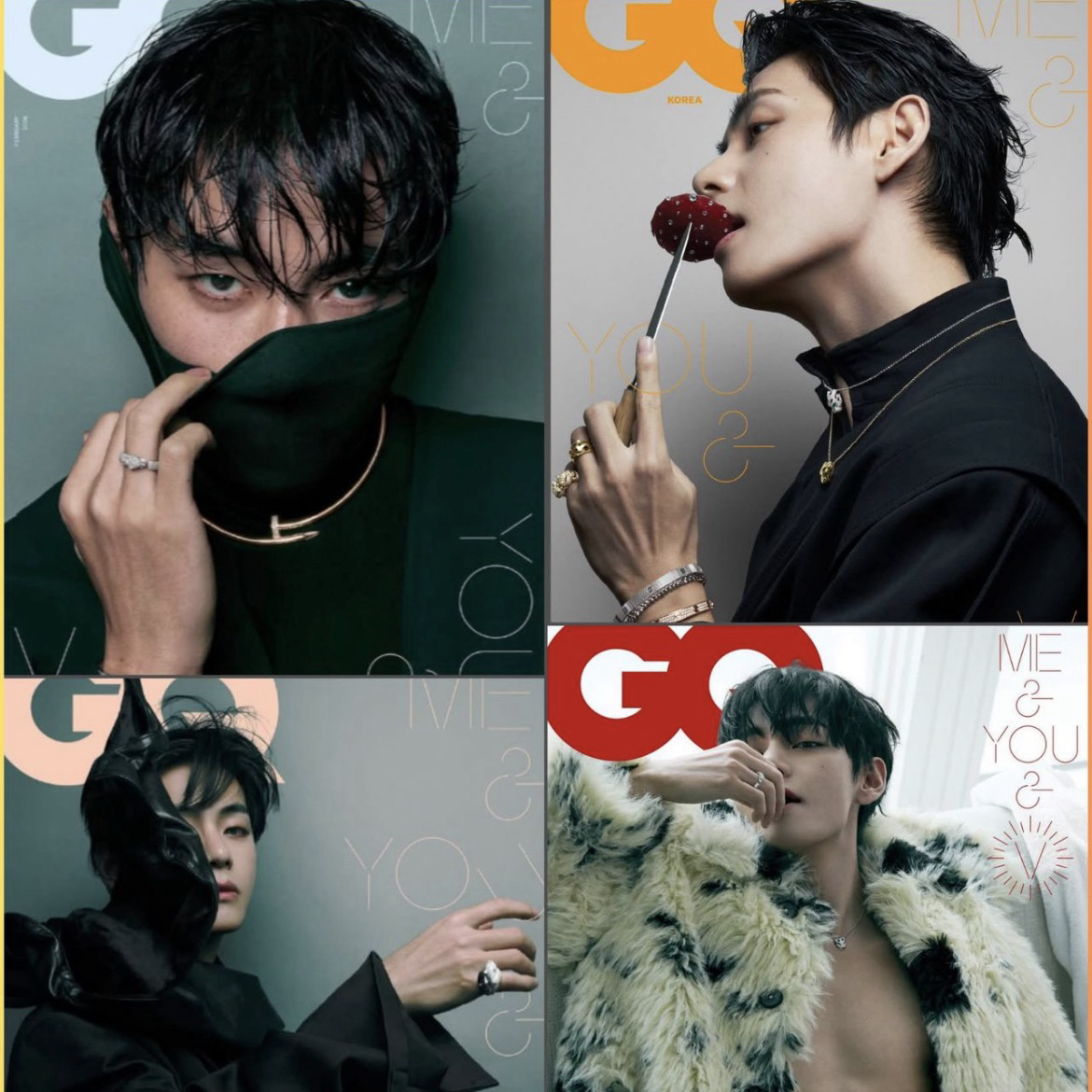 Recent activity shot of Kim Taehyung (V)