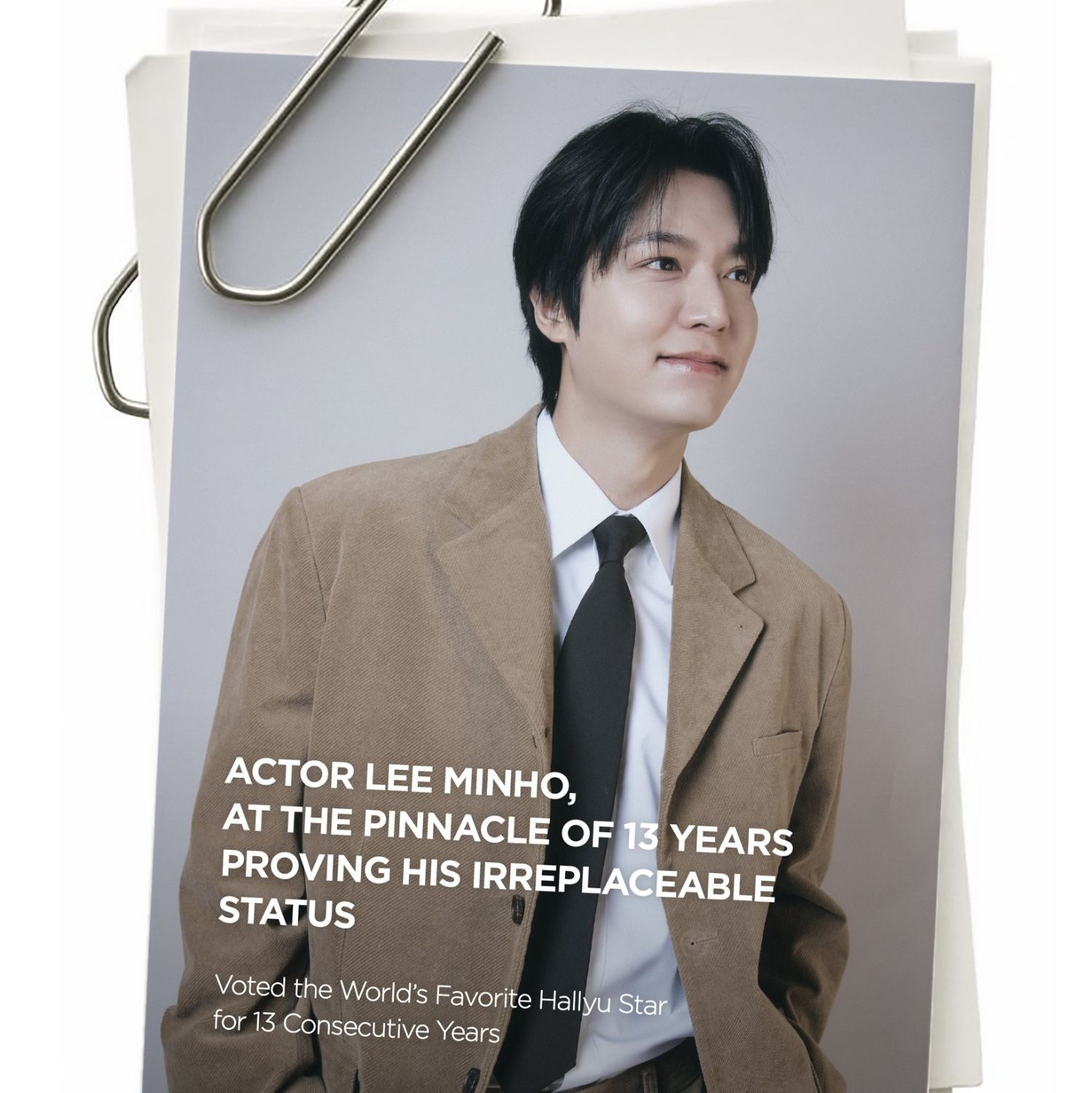 粉絲拍下的李敏鎬瞬間