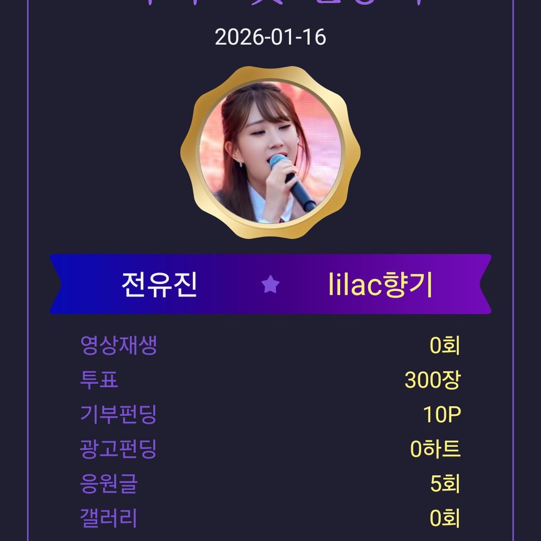 전유진의 비하인드 컷