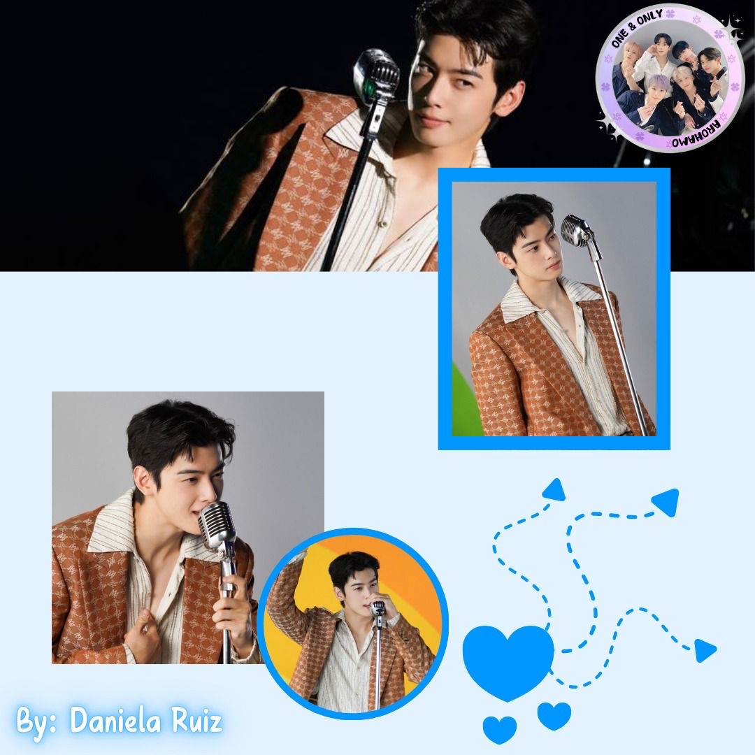 Behind-the-scenes cut of Cha Eunwoo