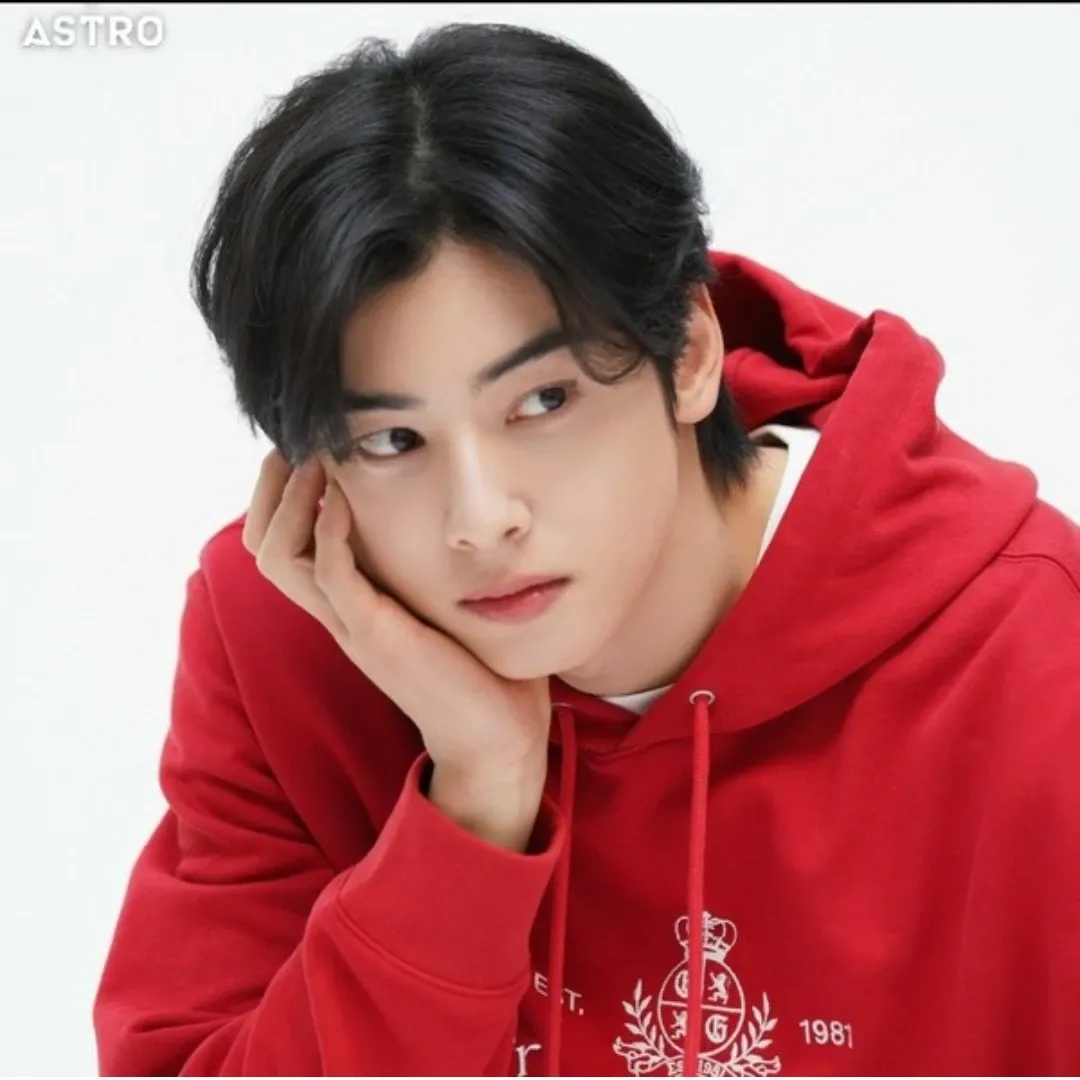 A moment captured by a fan of Cha Eunwoo