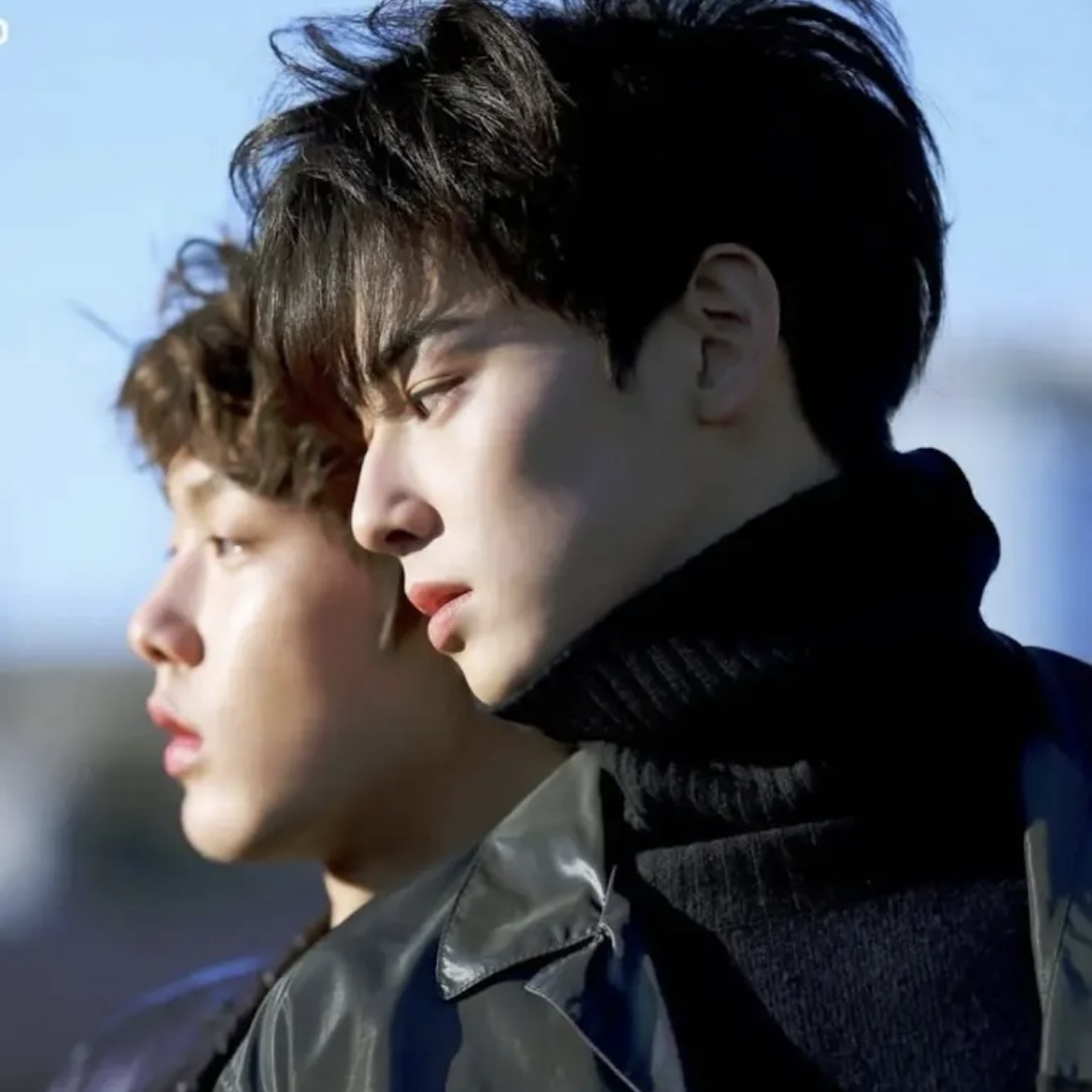 Behind-the-scenes cut of Cha Eunwoo