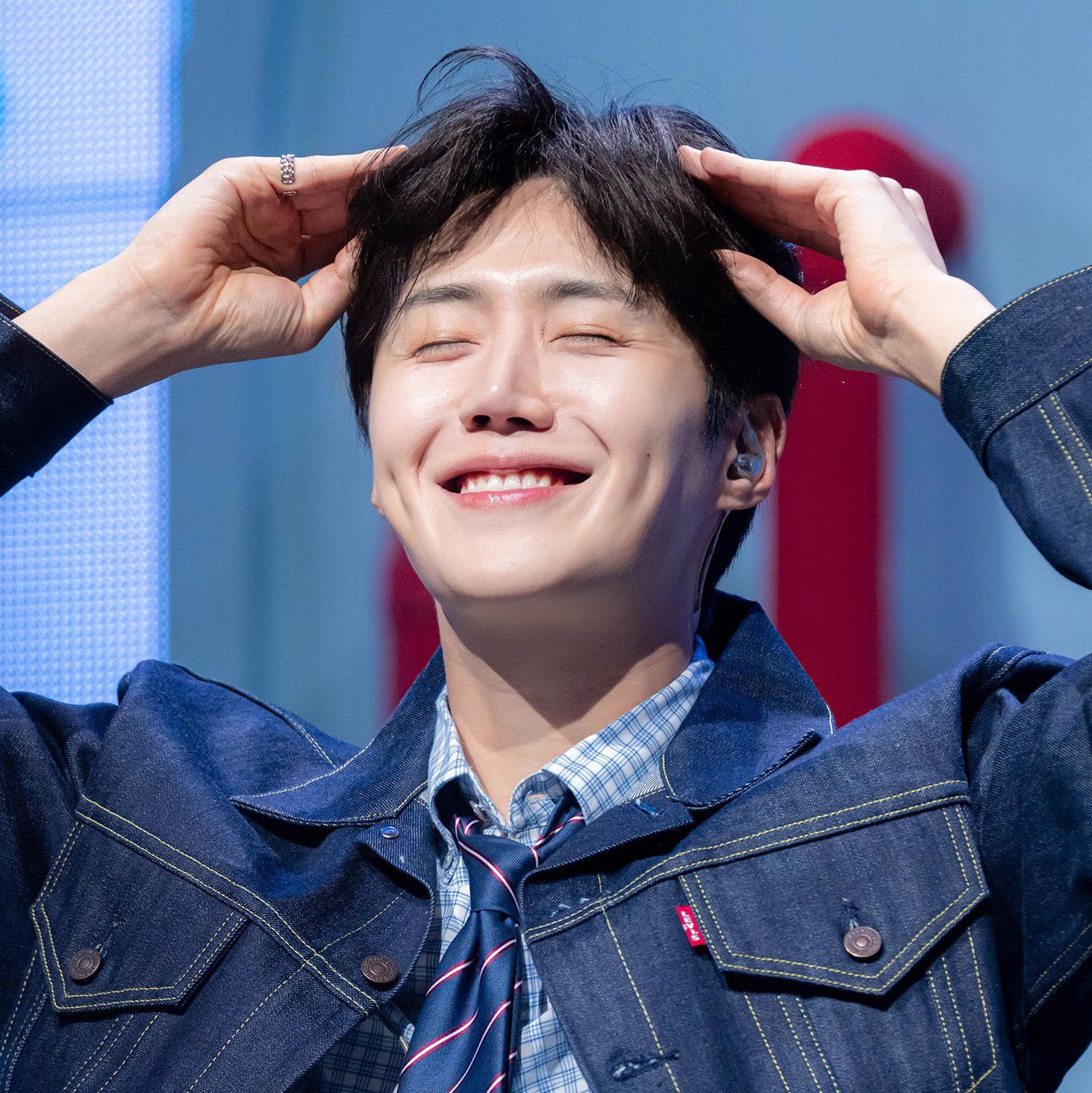 A moment captured by a fan of Kim Seonho