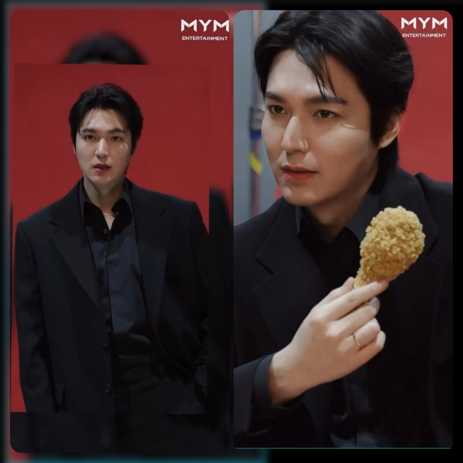 粉絲拍下的李敏鎬瞬間