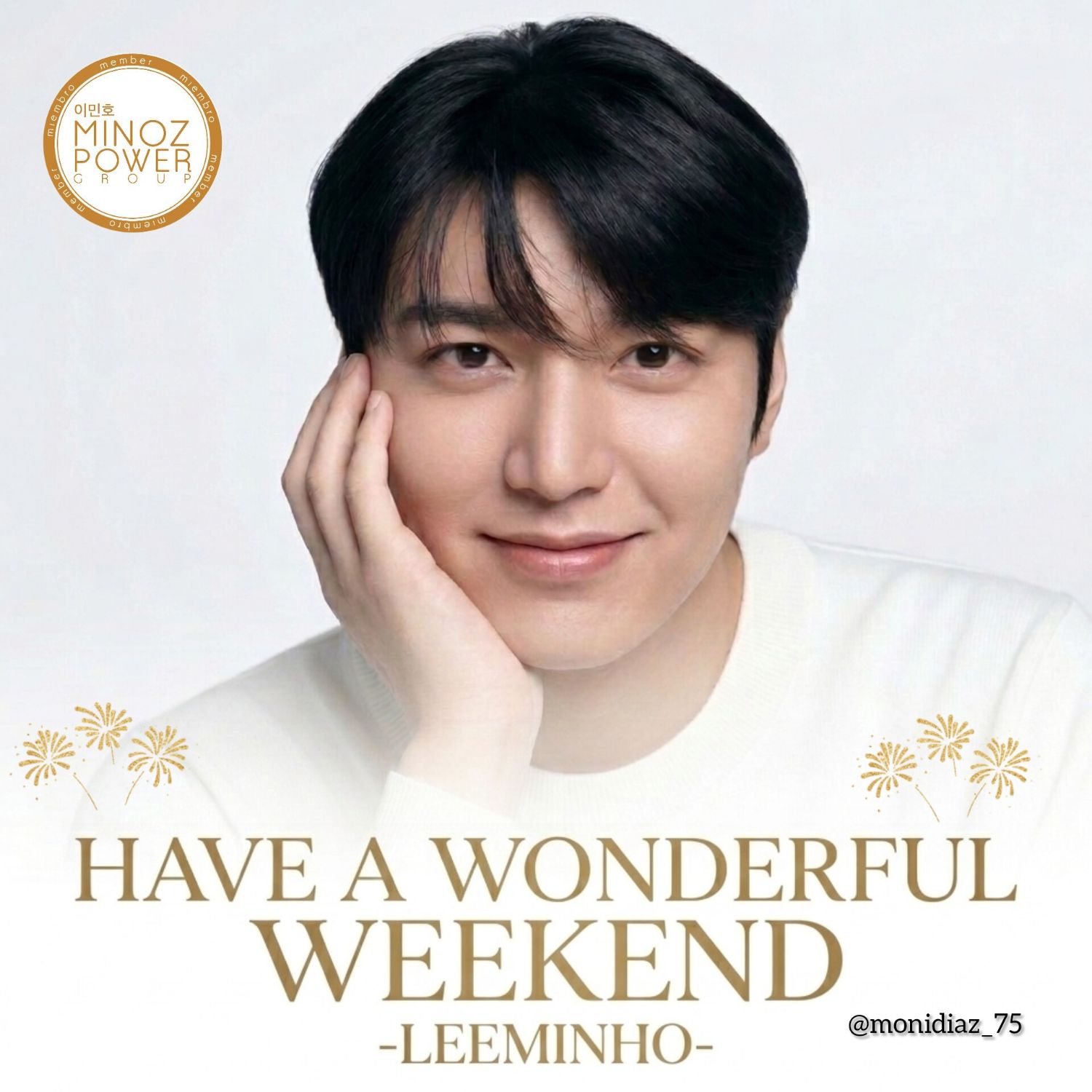 粉丝拍下的李敏镐瞬间