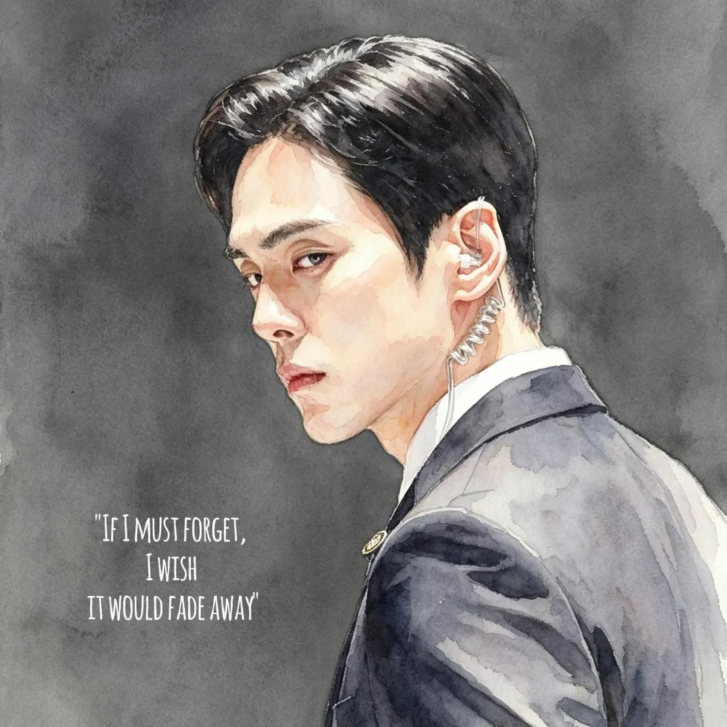 A moment captured by a fan of Kim Junghyun