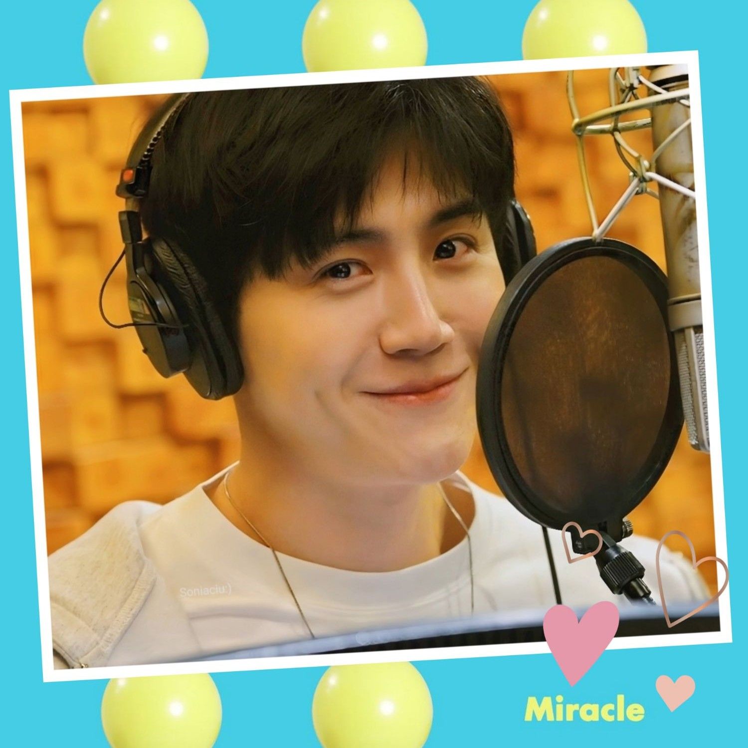 A moment captured by a fan of Kim Seonho