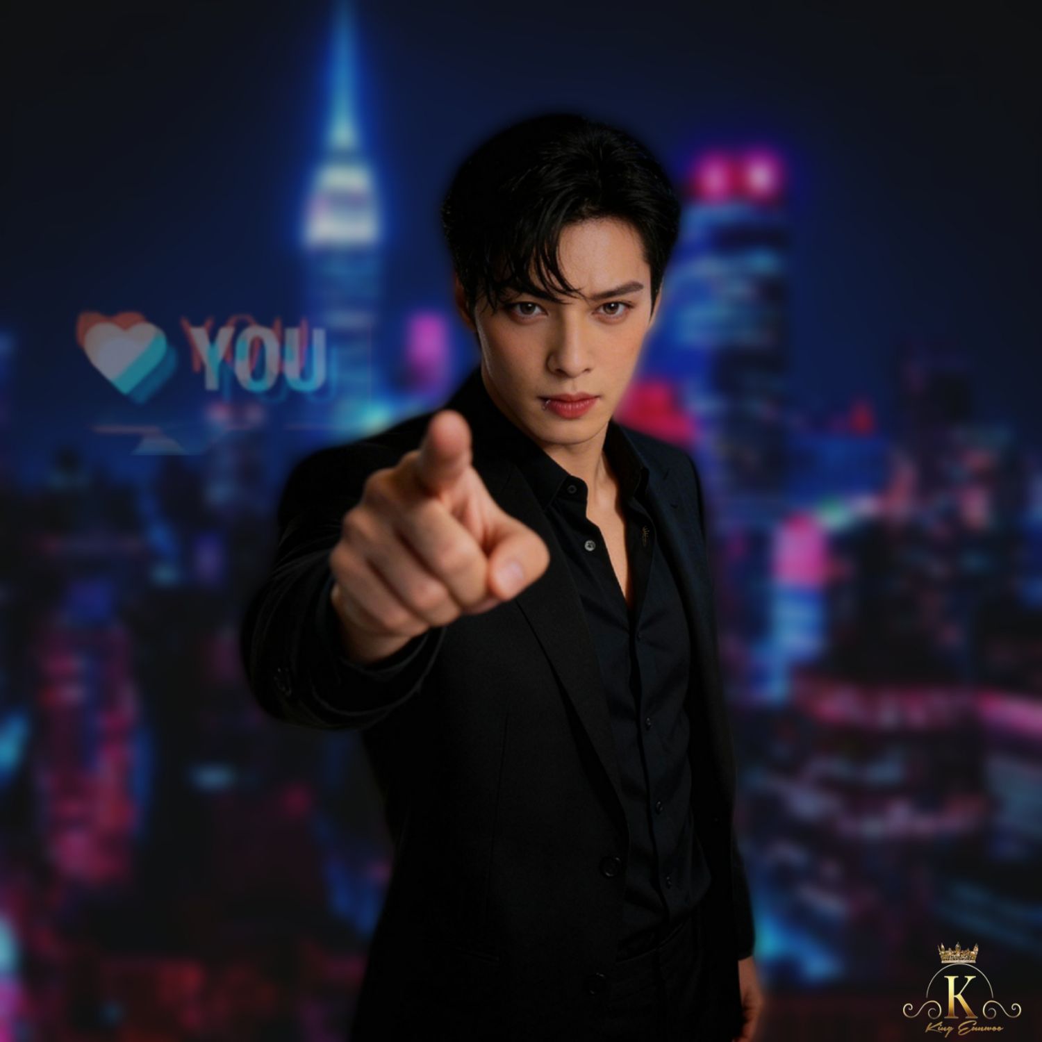 A moment captured by a fan of Cha Eunwoo