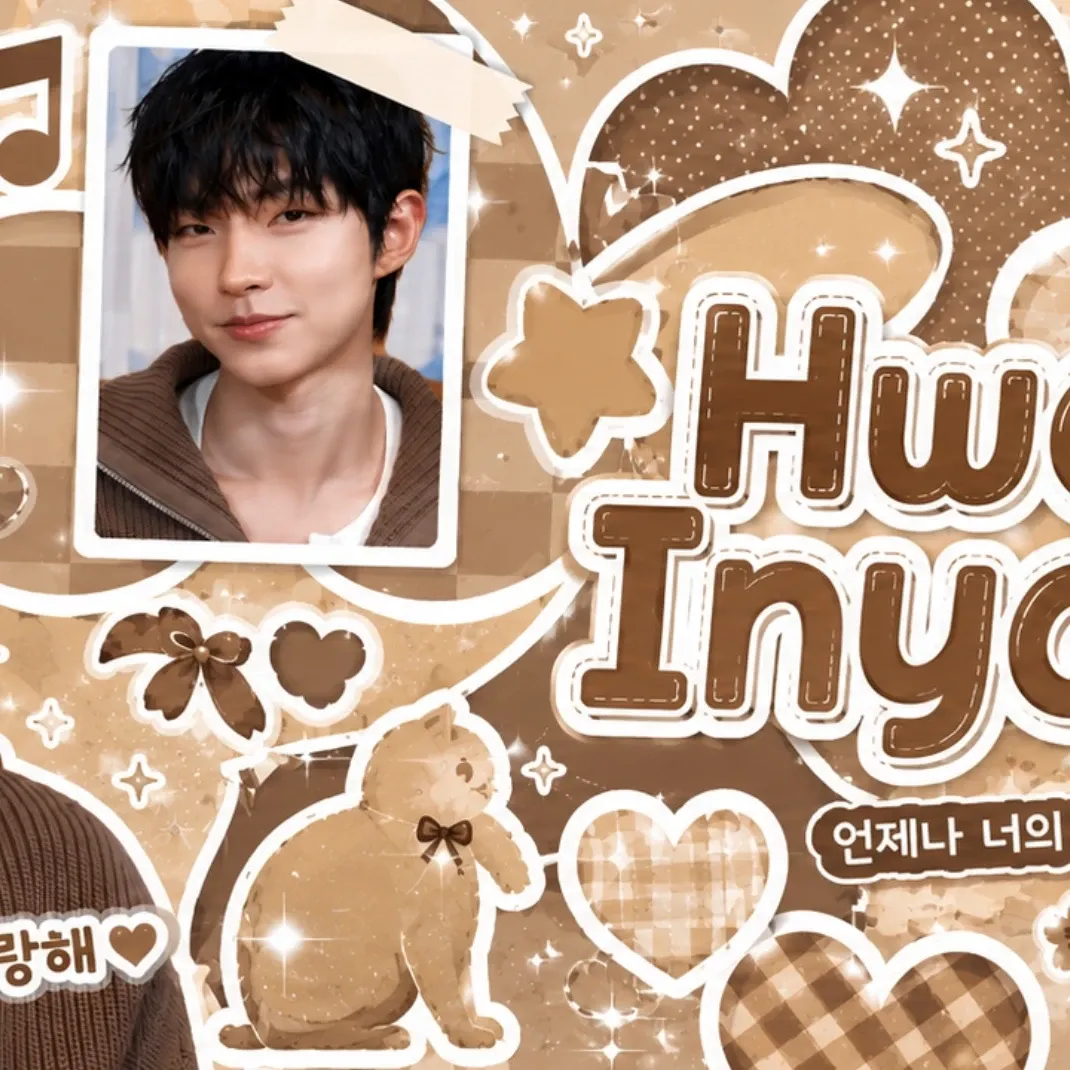 Behind-the-scenes cut of Hwang Inyoup