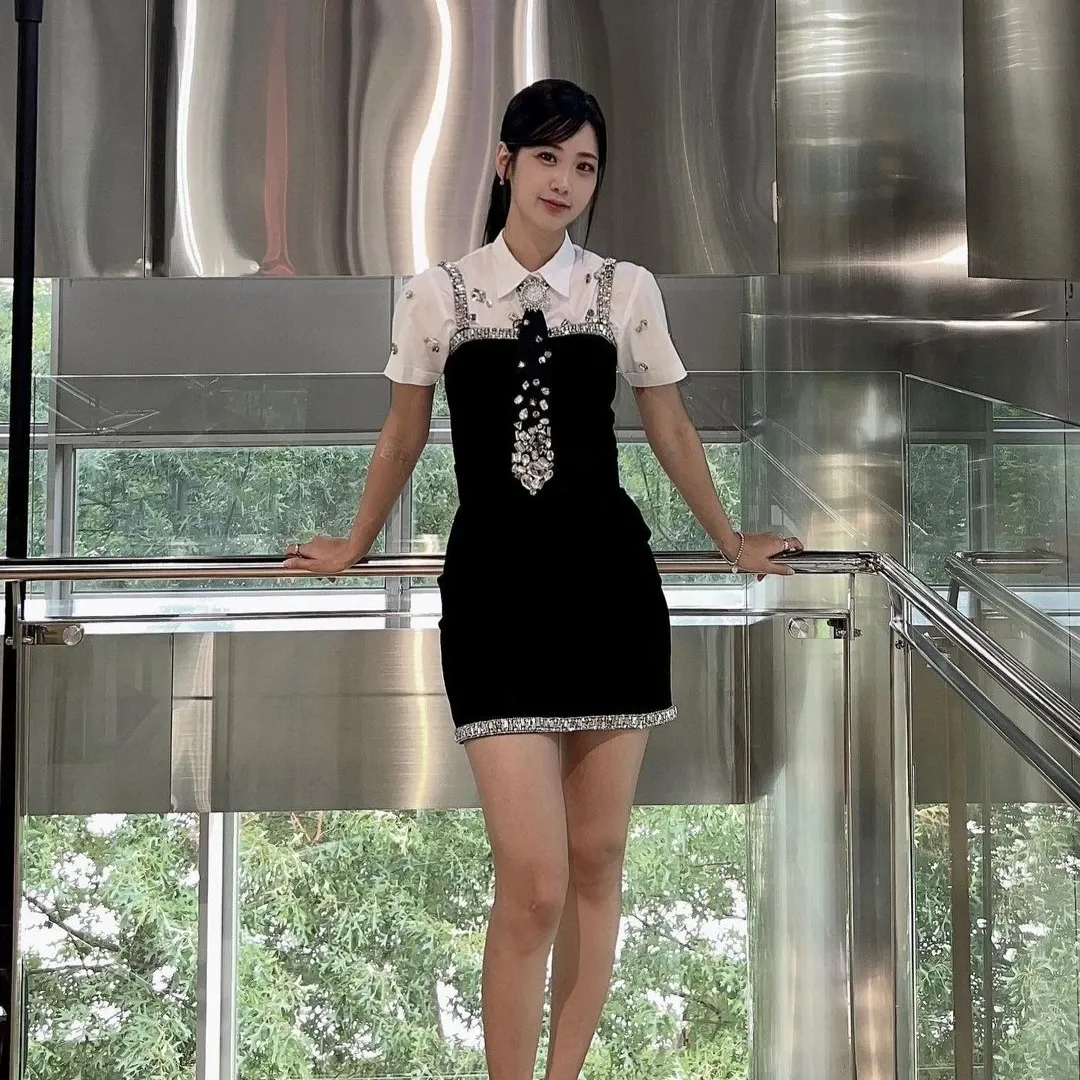 A moment captured by a fan of Kang Hyeyeon