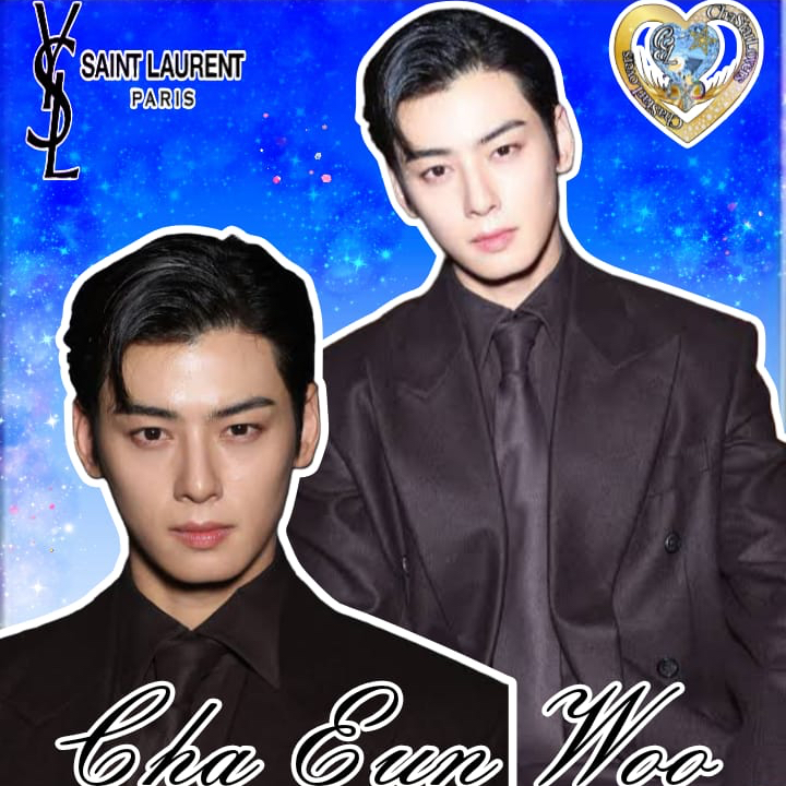 Behind-the-scenes cut of Cha Eunwoo