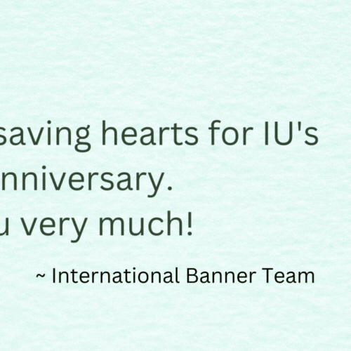 A moment captured by a fan of IU