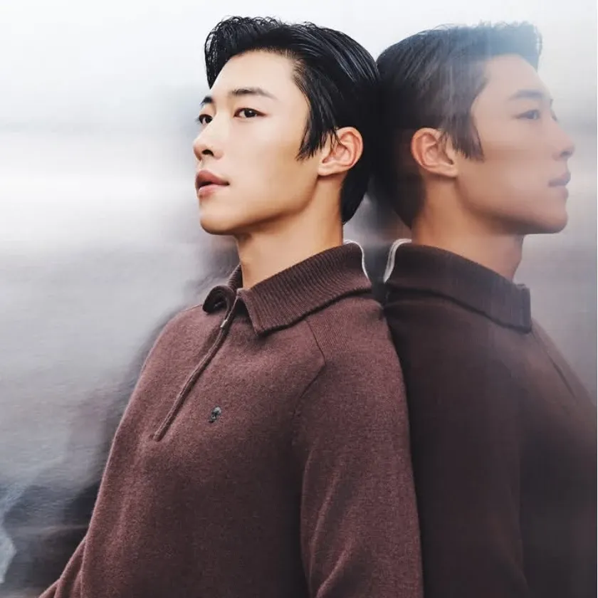 Behind-the-scenes cut of Woo Dohwan