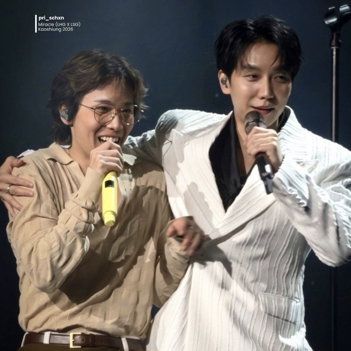 Momen yang diabadikan oleh penggemar Lee Seunggi