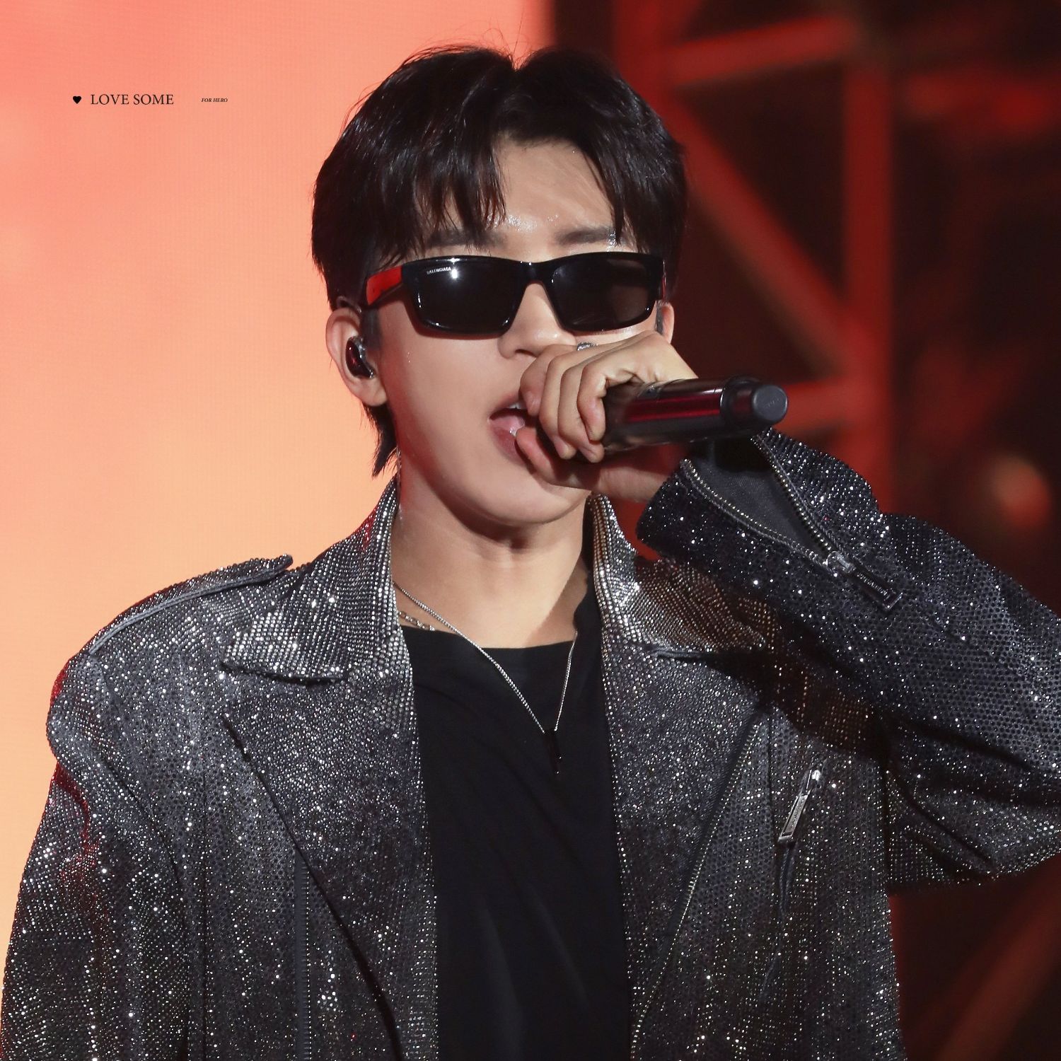 粉丝拍下的林英雄瞬间