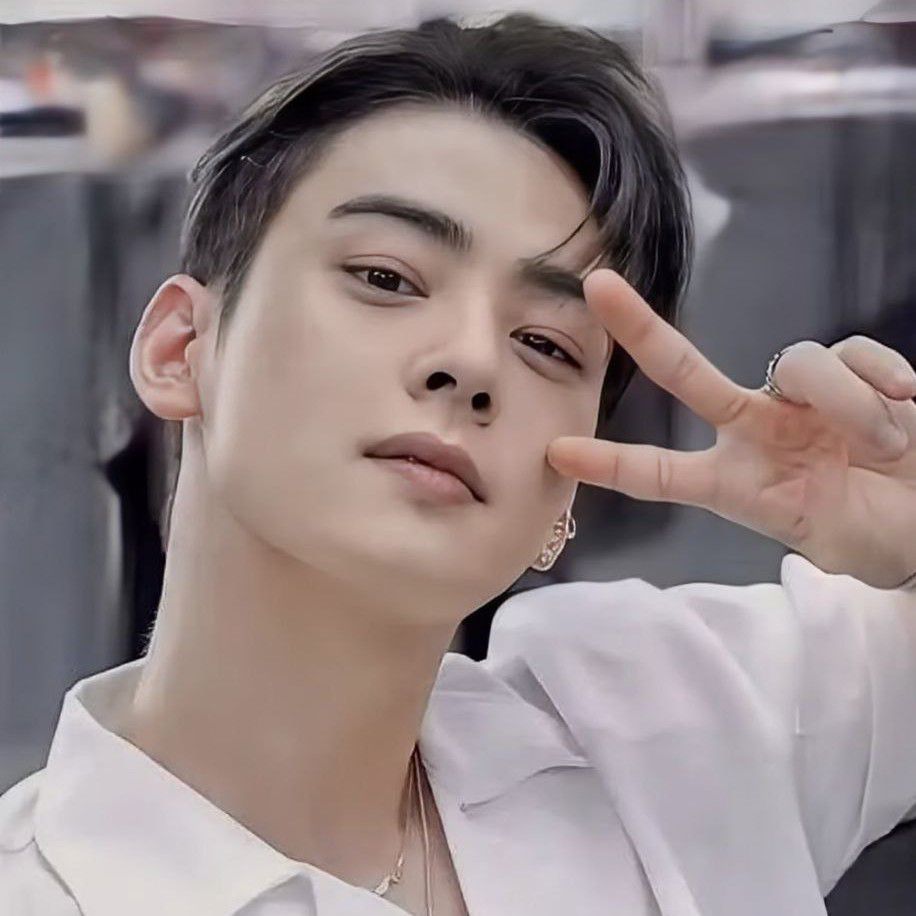 Behind-the-scenes cut of Cha Eunwoo