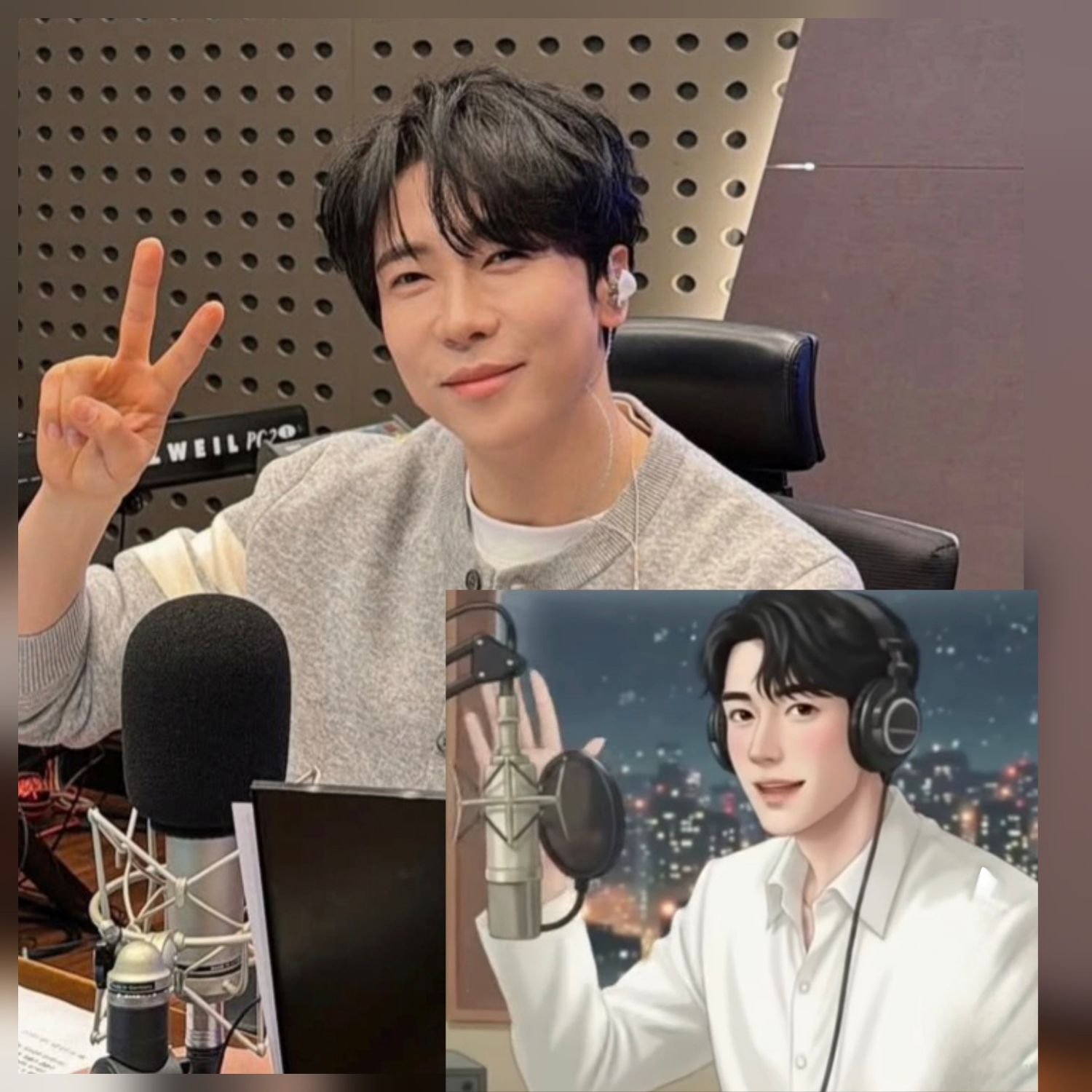 ファンが撮影したエノクの瞬間