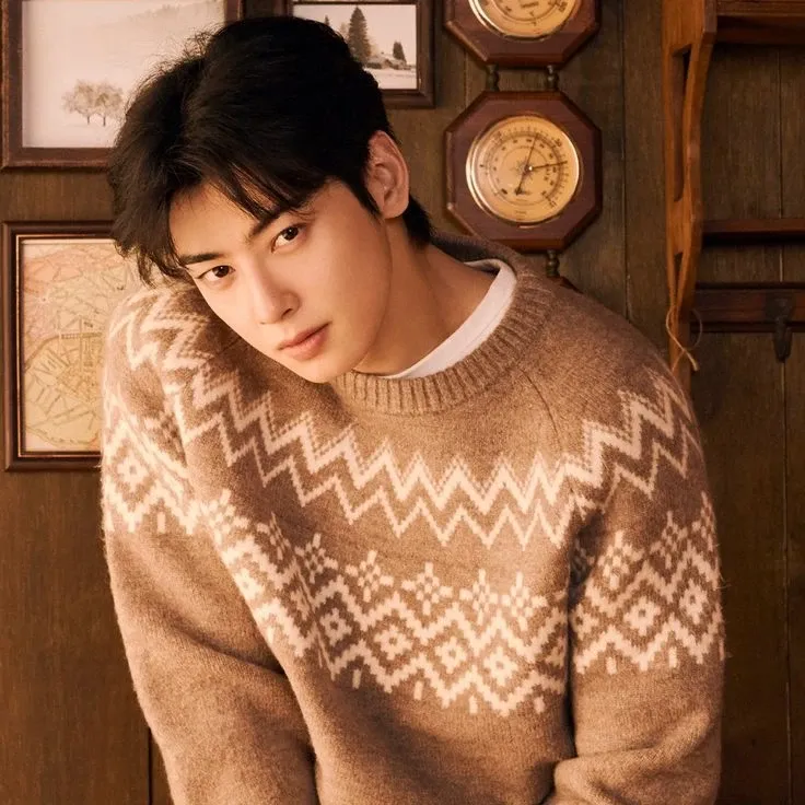 Behind-the-scenes cut of Cha Eunwoo
