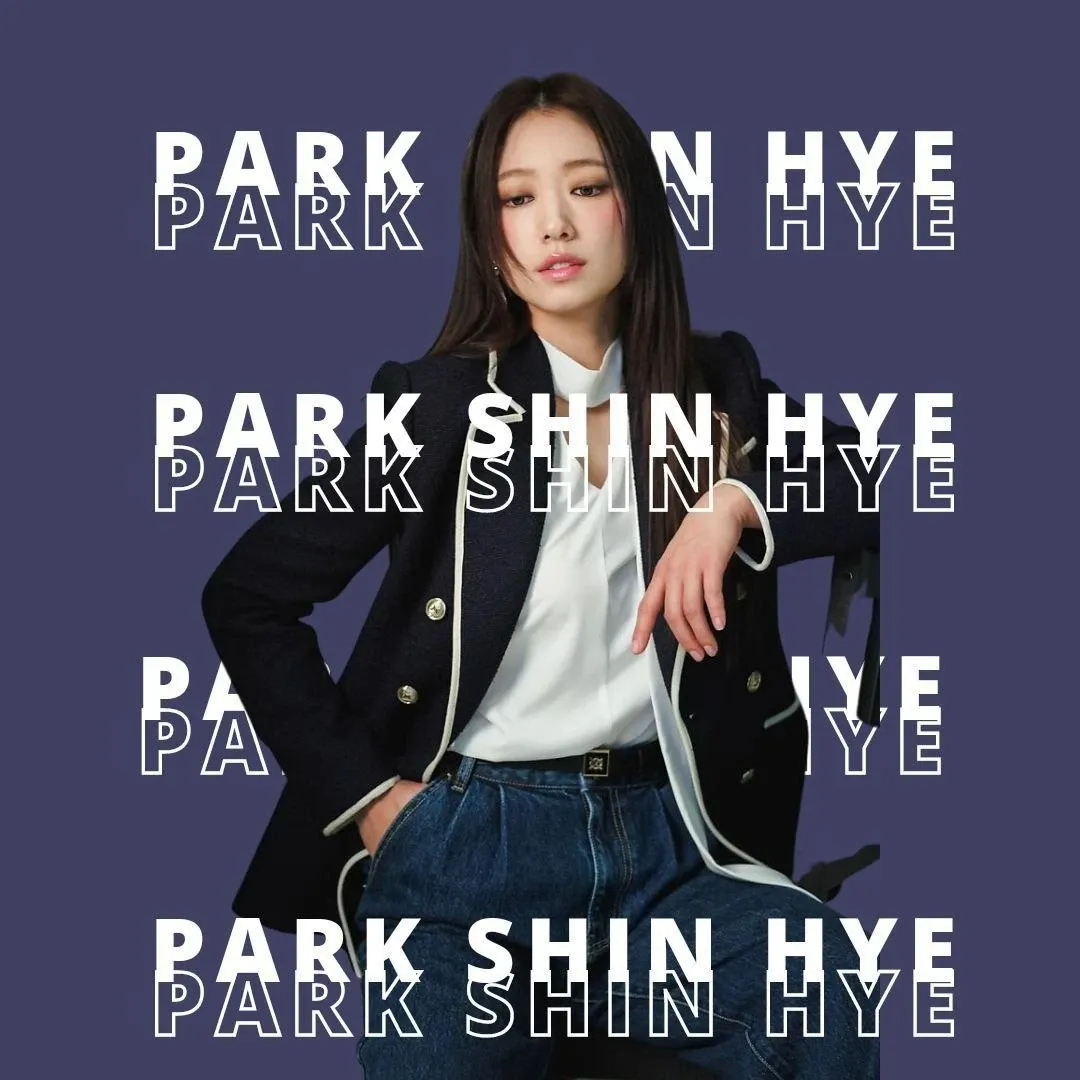 Behind-the-scenes cut of Park Shinhye