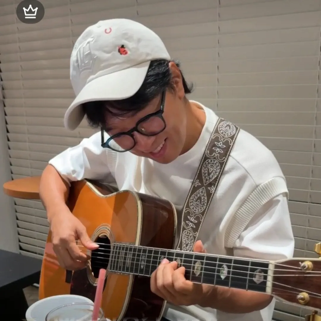 A moment captured by a fan of Bak Changgeun